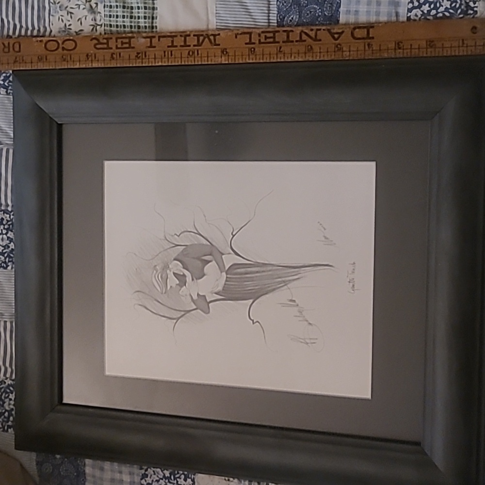 P.Buckley Moss framed print - Picture 2 of 6